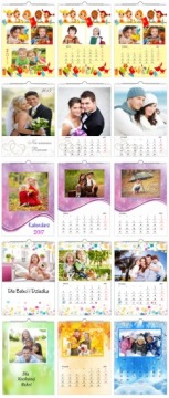 3 ФОТОКАЛЕНДАРЯ 13 карточек А4 с фотографиями, календари