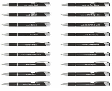 Металлическая ручка РЕКЛАМА с гравировкой логотипа, 800 шт.