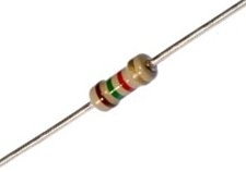 Rezystor 3.3k 5% 0.25W - 100szt