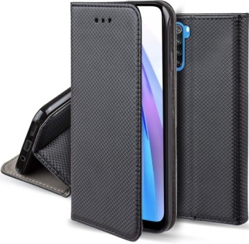 Etui do XIAOMI REDMI NOTE 8T SMART MAGNET +SZKŁO