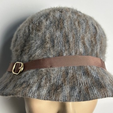 KANGOL Kapelusz Bucket Angora ONE SIZE