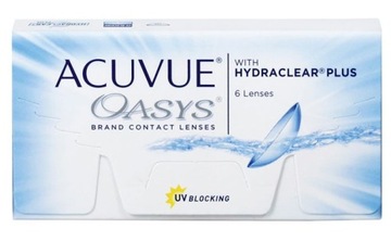 Soczewki J&J Acuvue Oasys, 6 szt. +6.50; 8.4