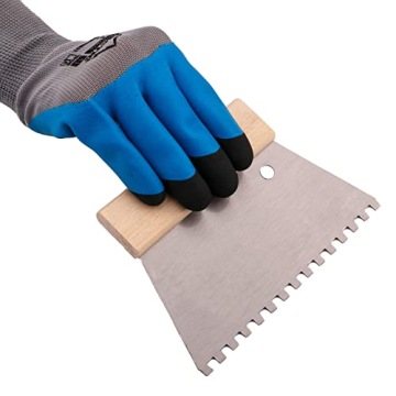 Латексные защитные рабочие перчатки размер 9 10x Bradas ARCTIC RWA9