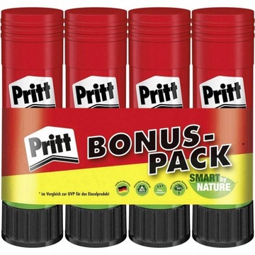 PRITT KLEJ W SZTYFCIE BEZBARWNY BEZWONNY 4 SZTUKI