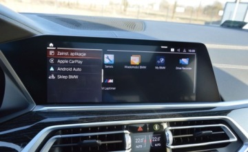 BMW X7 SUV M 3.0 M50d 400KM 2020 BMW X7 M50D 400 KM Led M Pakiet Ambiente Head Up Navi 360 Hak Salon PL 3.0, zdjęcie 29