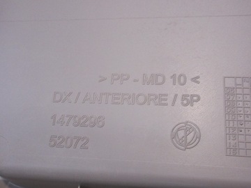 LANCIA DELTA 3 III ОБИВКА ДВЕРИ, КОЖА