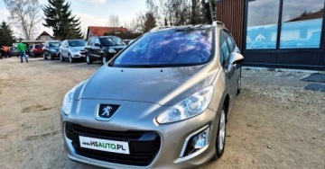 Peugeot 308 I SW Facelifting 1.6 VTI 120KM 2013 Peugeot 308 BENZYNA PANORAMA nawigacja SUPER okazja polecamy 1.6, zdjęcie 1