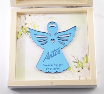 Сувенирная коробочка на Святое Крещение с магнитом