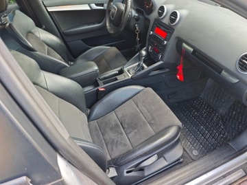 Audi A3 8P Hatchback 3d 1.8 TFSI 160KM 2009 AUDI A3 SKÓRA AUTOMAT MAŁY PRZEBIEG ZAREJESTROWANA, zdjęcie 12