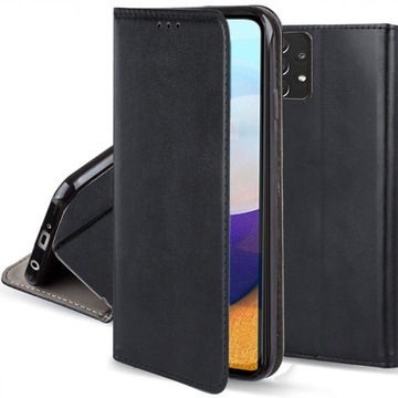 ETUI MAGNETIC MAGNES + SZKŁO na SAMSUNG A52 5G