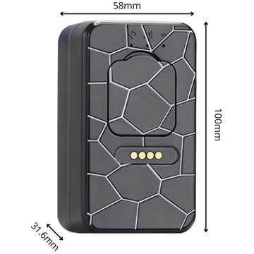 Mini Locator GPS 4G для автомобильного велосипедного автомобиля Tracker Tracker G50L 1000MAH