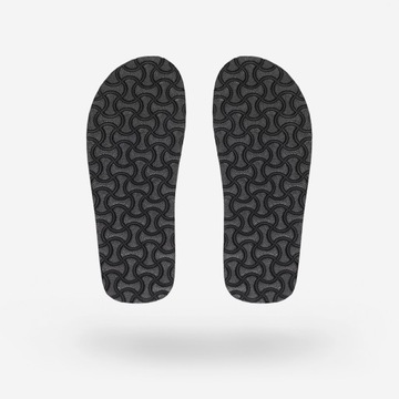 ЖЕНСКИЕ ТАПОЧКИ KUBOTA на липучке 43 ЧЕРНЫЕ ЛЕГКИЕ РЕГУЛИРУЕМЫЕ ТАПОЧКИ ДЛЯ ДОМА 43