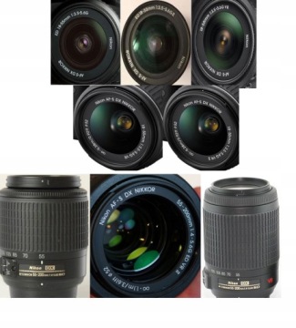 NIKON D3400 D5000 D5100 D5200 КРЫШКА 55-200