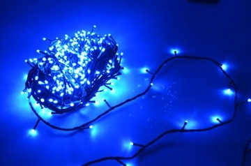 300 СВЕТОДИОДНЫХ СИНИХ ЕЛОЧНЫХ ОГНИ ДЛЯ РОЖДЕСТВЕНСКОЙ ЕЛКИ