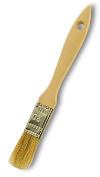 PĘDZEL PŁASKI drewniany 20 mm