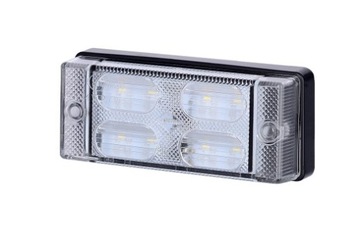 Lampa Światło cofania wstecznego led 12-24 diodowa mocna homologacja