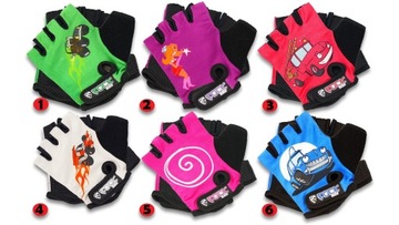 Детские велосипедные перчатки для ребенка на велосипеде.