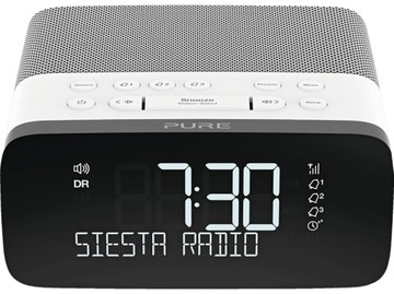 PURE SIESTA RISE ЦИФРОВОЕ РАДИО DAB+ FM СВЕТОДИОДНЫЙ БУДИЛЬНИК