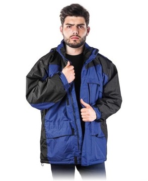 KURTKA CIEPLANA Z TKANINY ZIMOWA WIN-BLUE NB