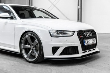 Audi A4 B8 RS4 Avant 4.2 FSI 450KM 2014 Audi RS4 Biały kruk. Jak nowa, Panorama, B&amp;O., zdjęcie 9