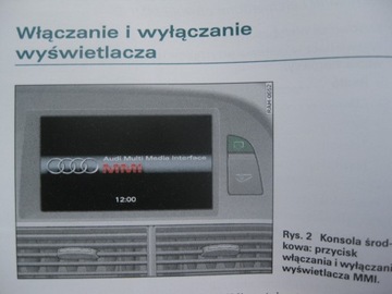 Audi A6 C6 MMI instrukcja nawigacji Audi Q7 MMI PL