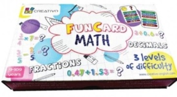 FUN CARD MATH (UŁAMKI ZWYKŁE, UŁAMKI DZIESIĘTNE)