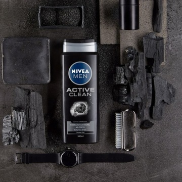NIVEA MEN Active Clean гель для душа 500мл