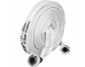 ПОЖАРНЫЙ ШЛАНГ С ПОЛОТНИЦЕЙ ДЛЯ ГРЯЗНОЙ ВОДЫ Септики 1 ДЮЙМ, 30 М НАСОСЫ С СОЕДИНИТЕЛЯМИ