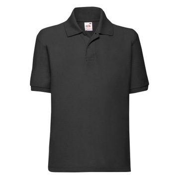 KOSZULKA DZIECIĘCA POLO DZIECIĘCA koszulka Polo Blac 116