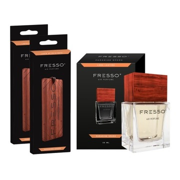 FRESSO Paradise Spark PERFUMY +2x ZAWIESZKA auta