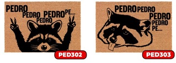 КОКОСОВЫЙ ПРИХОДНОЙ Коврик 60X40СМ ЕНОТ ПЕДРО ПЕДРО ВИРУСНЫЕ УЗОРЫ TIKTOK