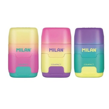 Точилка+ластик COMPACT SUNSET MILAN MIX 1 шт.