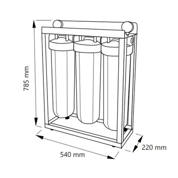 HHBB20B Фильтр для смягчения воды Big Blue 1 дюйм