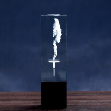 КРИСТАЛЛ с 3D КАРИКАТУРОЙ на 20, 30, 40 и 50-летие!