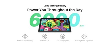 Графический планшет HUION Kamvas Slate 10 Автономный планшет
