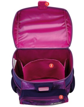 ШКОЛЬНЫЙ РЮКЗАК HERLITZ LOOP KOSMOS KL1-3