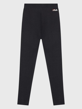 FILA Legginsy Classic Logo FAT0115 Czarny Slim Fit