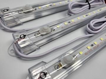 Светодиодная лента Мебельный светильник 60см 12В ХОЛОДНЫЙ БЕЛЫЙ с выключателем