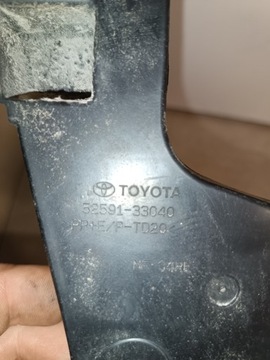 CAMRY 8 VIII OD 17R. KRYT DRŽÁKY NÁRAZNÍKU ZADNÍ 52591-33040