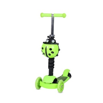 ТРЕХКОЛЕСНЫЙ БАЛАНСИРОВОЧНЫЙ СКУТЕР BIEDRONKA 3in1 LED