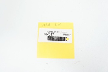 RN017 VW PASSAT B8 VIII SEDADLO LEVÝ PŘEDNÍ PŘEDEHŘÁTÝ
