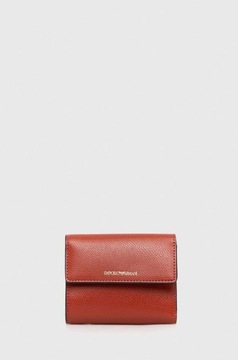 Emporio Armani portfel damski kolor czerwony Y3H185.YH15A.NOS