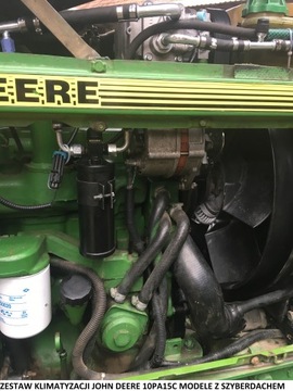 КОМПЛЕКТ КОНДИЦИОНЕРА ВОЗДУХА ДЛЯ JOHN DEERE 6120 6220 6020 6610 6620 7720