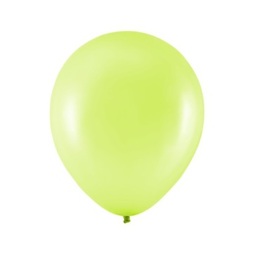 Balon metaliczny limonkowy 5