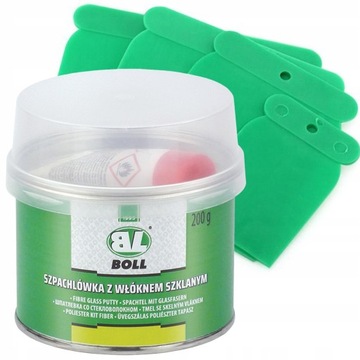 SZPACHLA BOLL Z WŁÓKNEM SZKLANYM 200G SZPACHELKI