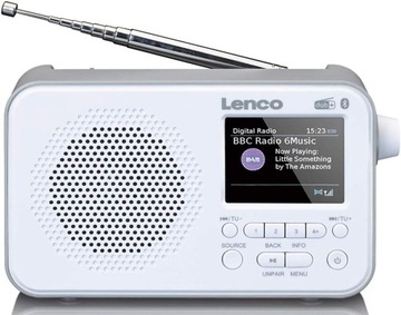 Radio Lenco PDR-035BK DAB+ FM RDS BT AKUMULATOR