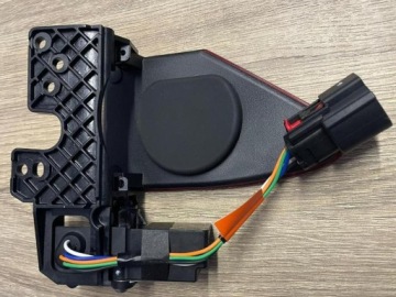 Разъем порта отражателя зарядки Tesla Model X S, откидная заглушка