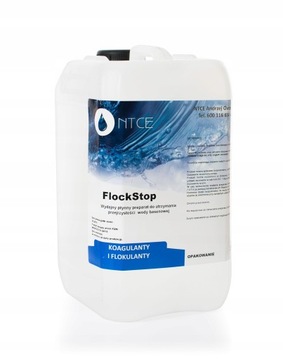 Flock Stop Koagulant Flok Chemia do Basenu NTCE 3L