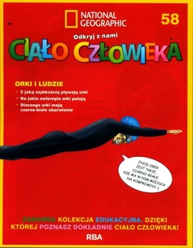 KOLEKCJA CIAŁO CZŁOWIEKA nr 58 + dodatki
