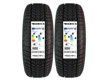 2 opony zimowa 205/60R16 Dębica Frigo HP2